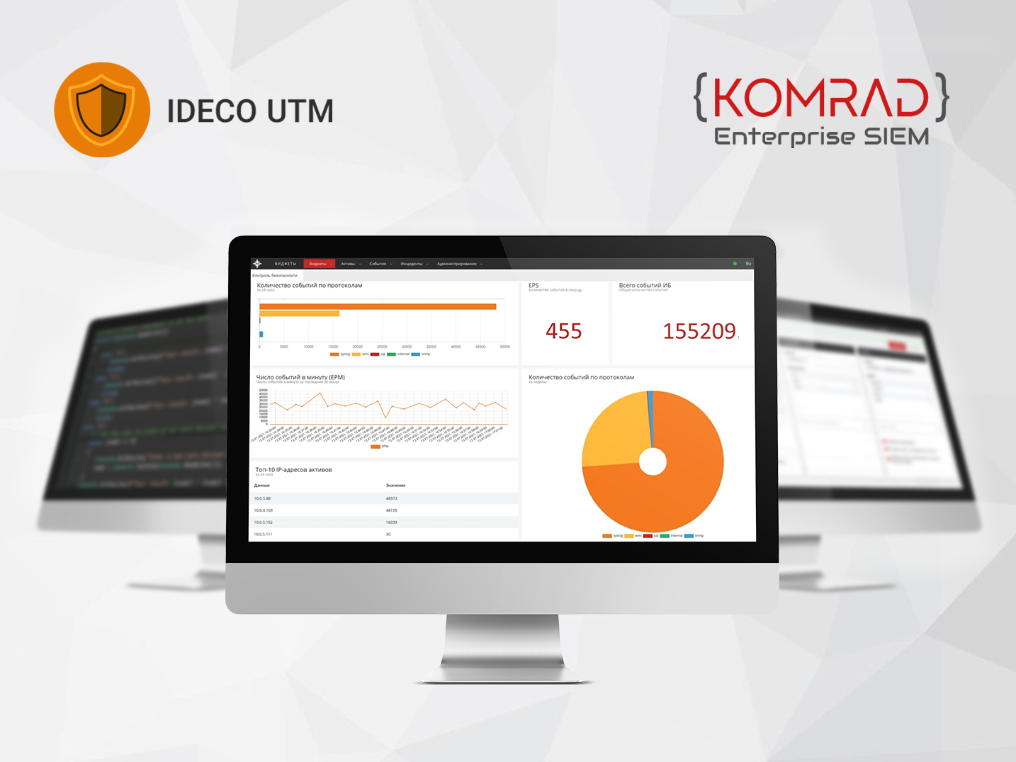 Организация совместной работы KOMRAD Enterprise SIEM и Ideco UTM